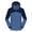 Dark Blue, variant on Plus Size Women's 3-in-1 Detachable Outdoor Mountaineering Jacket with Inner Layer – Water Resistant Ski Shell for Cold Weather Hiking, Snow Sports, Travel, Camping