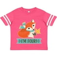 thumbnail image 3 of Inktastic 4th Birthday Fox 4 Year Old Boys or Girls Toddler T-Shirt, 3 of 5