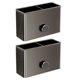 thumbnail image 1 of Portacepillos de Aluminio para Pared: Organizador de Baño Que Ahorra Espacio para Cepillos de Dientes y Pasta de Dientes., 1 of 5