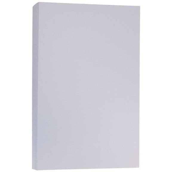 JAM Paper Matte Legal Paper, 8.5x14, 50/Pack, 28lb Light Purple