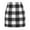 White, variant on Womens Plaid Skirts High Waist Pencil Skirt Bodycon Mini Skirt Fall Winter Outfits for Women