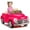 Rose Red, variant on AOILE 12V Ride On Toys for Ks, Licensed Chevrolet Remote Control Car, White