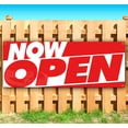 thumbnail image 1 of Now Open 13 oz Vinyl Banner With Metal Grommets, 1 of 4