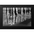 thumbnail image 2 of Peterson, Lee 24x17 Black Modern Framed Museum Art Print Titled - Pier Pilings XIII, 2 of 5