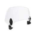 thumbnail image 3 of Parabrisas de motocicleta, Deflectores de parabrisas modificados universales para motocicleta Deflector de aire del alerón del parabrisas (Transparente M), 3 of 5