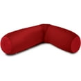 thumbnail image 4 of Living Health Products Microbead Body Pillow Cover - Mooshi Squishy Soft - Red, 4 of 5