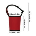 thumbnail image 3 of Vacemry Under $5 Handheld Beverage Cup Cover, Heat Resistant Drink Carrier Sleeve, Portable Cup Holder with Adjustable Strap, Thermal Insulation Protection for Hot and Cold Drinks On-the-Go, 3 of 6