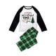 thumbnail image 1 of Pijamas familiares a juego de Navidad de la época más maravillosa, conjunto de pijamas a cuadros de talla grande, 1 of 4
