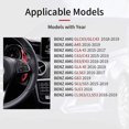 thumbnail image 3 of Juego de 2 paletas de cambio de aleación de aluminio YONGSHENG para Mercedes AMG GLC63 GLC43 A45 CLA 45 C63 C43 E63 E4, 3 of 4