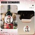 thumbnail image 4 of Funny Christmas Ornament,Funny Christmas Ornament,,Xmas Round Ceramic Pendant, 4 of 6