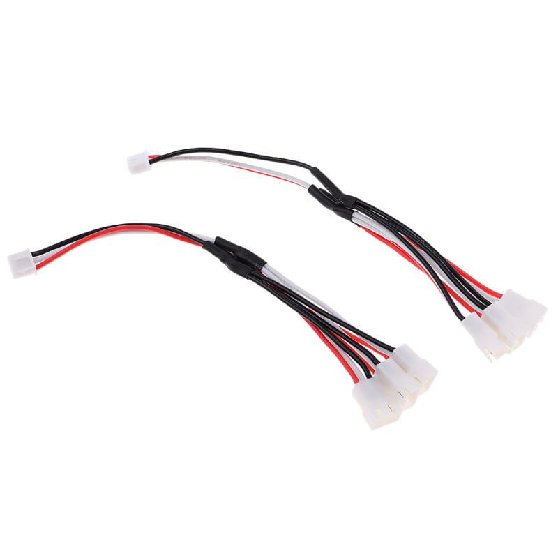 MagiDeal 2pcs JST-XH 2S Balance Wire Extension Lead Cord Cable 16cm for RC Car Boat