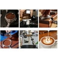 thumbnail image 2 of Bottomless Portafilter, 54mm Antioxidant Portafilter Easy Clean Stainless Steel And Wood  For Coffee Machine, 2 of 7