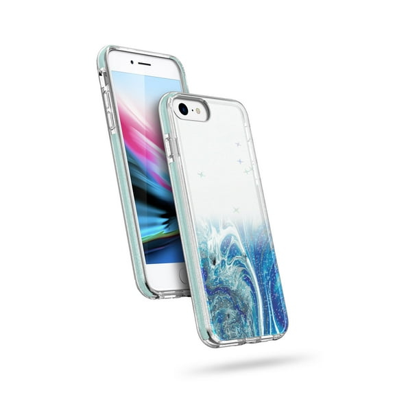 ZIZO DIVINE Series for iPhone SE (3rd and 2nd gen)/8/7 Case - Thin Protective Cover - Arctic