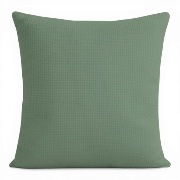 F. Corriveau International Sunset 18" x 18" Outdoor Decorative Cushion – Weather-Resistant Fabric, Mint Green