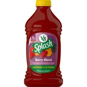 V8 Splash Berry Blend Flavored Juice Beverage, 64 fl oz Bottle