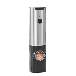  Cuisinart Rechargeable Electric Salt & Pepper Mill Set in  Brushed Stainless Steel SP-4