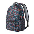 thumbnail image 2 of Vintage Floral Waterproof Bookbag - Lightweight Durable Backpack for Teens with Padded Straps, 2 of 5