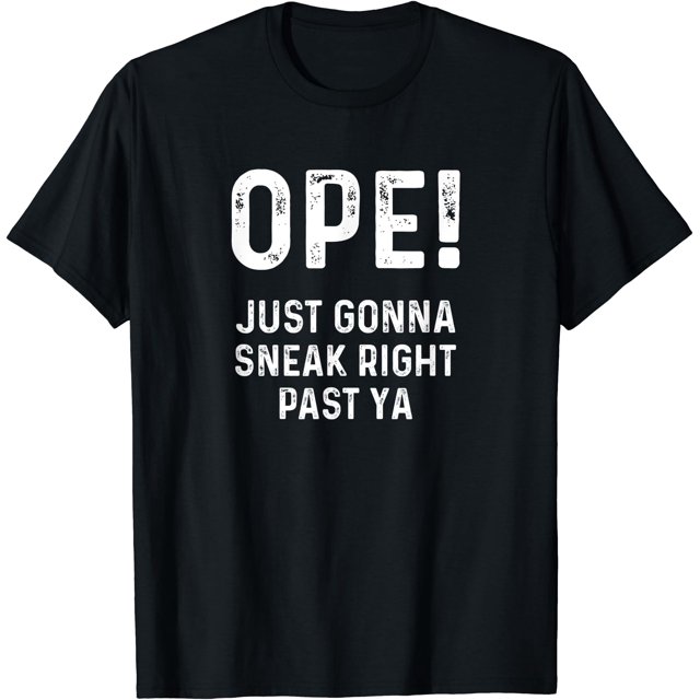 T-Shirt Drôle Midwest Ope - comme sur L'Image - L