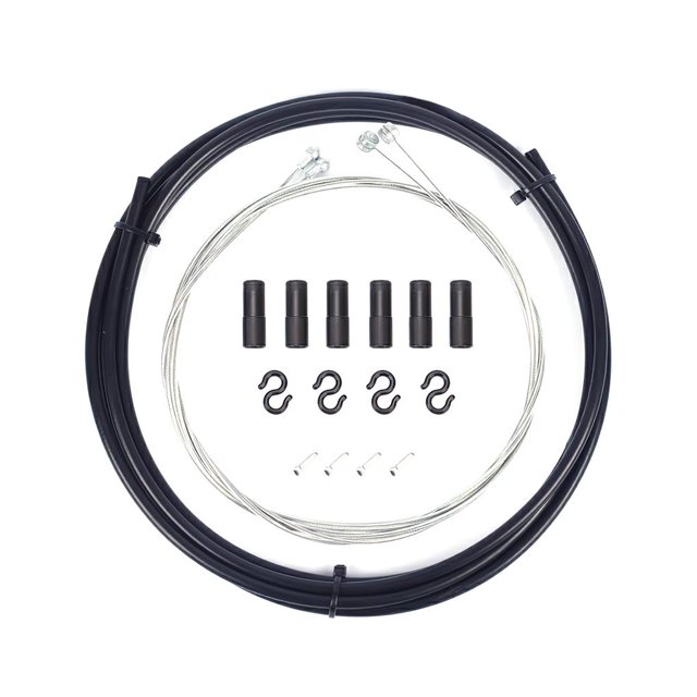 Greeniant Línea de freno de bicicleta Universal de 25 uds., Cable de freno de bicicleta de acero de alto carbono, Kit de Cable de engranaje para bicicleta Ciclismo No.2 Greeniant OD010686-02