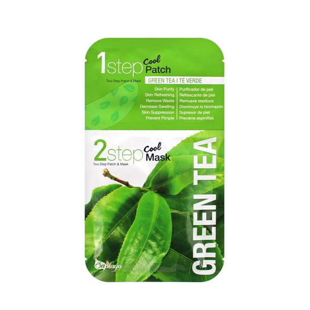 2 Step Patch & Mask Green Tea COOLING PURIFYING REFRESHING Face
