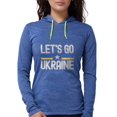 thumbnail image 1 of CafePress - Let's Go Ukraine Long Sleeve T Shirt - Womens Hooded Shirt, 1 of 1