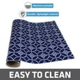 thumbnail image 6 of Drymate XL Dish Drying Mat, Oversized (19”x24”), Low-Profile, Super Absorbent, Quick Dry Fabric, Waterproof & Slip-Resistant, for Kitchen Counter, Trimmable, Easy to Clean (USA Made)(Indigo), 6 of 8