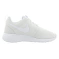 thumbnail image 3 of Nike Womens Roshe One White/White Pure Platinum Running Shoe 8.5 Women US, 3 of 4