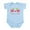 Sky Blue, variant on CafePress - I Love My Abuela Ladybug Infant Bodysuit - Baby Light Bodysuit, Size Newborn - 24 Months