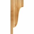 thumbnail image 3 of 6"W x 10"D x 26"H Newport Rough Sawn Corbel, Western Red Cedar, 3 of 9