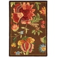 thumbnail image 2 of Safavieh Chelsea Hayleigh Bordered Wool Area Rug, Brown, 1'8" x 2'6", 2 of 11