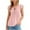 Pink, variant on EINCcm Women Summer Casual TShirt Resort Outfits Ruffle Cap Sleeve Crew Neck Front Bow Tie Tops Loose Flowy Beach Blouse Shirts