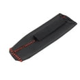 thumbnail image 3 of Leather Hand Brake Cover Protective Sleeve For / Accord / 8, Black + Red Line, 3 of 4