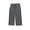 Grey - charcoal, variant on P.J. Salvage Womens Crop Scalloped Hem Pajama Lounge Pants, Grey, Medium