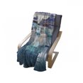 thumbnail image 4 of Iceland Soft Flannel Fleece Blanket, Floating Blue Icebergs in Jokulsarlon Glacial Lagoon Colorful Sunset in Vatnajokull, Cozy Plush for Indoor and Outdoor Use, 60" x 80", Multicolor, by Ambesonne, 4 of 6