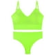 thumbnail image 1 of Ropa interior de color sólido para mujer, bragas, conjuntos de bragas de yoga cómodos, traje a juego para mujer, 1 of 2