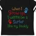 thumbnail image 4 of Inktastic Surfer Like Daddy Childs Surfing Boys or Girls Toddler T-Shirt, 4 of 5