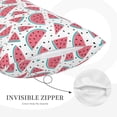 thumbnail image 3 of Daiia Watermelon Bedding Waterproof Pillow Protector Zippered Queen – Bed Bug Proof Pillow Encasement-20"x30", 3 of 6