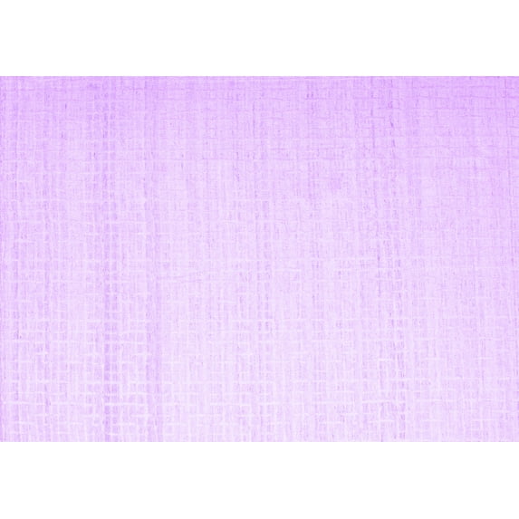 Ahgly Company Indoor Rectangle Solid Purple Modern Area Rugs, 2' x 3'