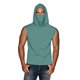 thumbnail image 2 of mfyjkho Tops Para Hacer Ejercicio Para Mujer, Camiseta Unisex De Verano Informal De Color Liso Sin Mangas Con Capucha Y Protector Solar De Seda Helada Con Mascarilla Tops Para Salir Para Mujer Xl, 2 of 8