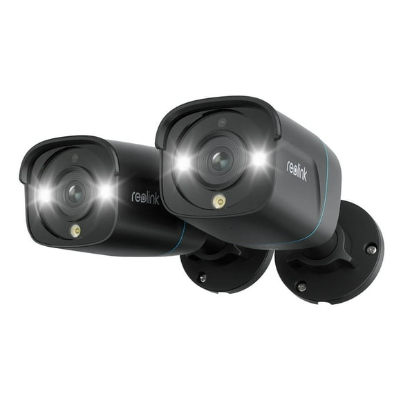 Reolink 4K PoE Advantage Add-On / Standalone Bullet Security Cameras, 2pk.