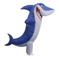 thumbnail image 1 of Disfraz de tiburón inflable, disfraz de cosplay para fiesta de de Halloween, 1 of 9