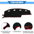 thumbnail image 4 of Unique Bargains 1Pcs Car Center Console Dashboard Cover Compatible for Dodge for Ram 1994-1997 Protective Polyester Red, 4 of 7