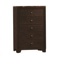thumbnail image 6 of Coaster Co. of America Conner Bedroom Set With Upholstered Headboard Cappuccino, 6 of 7