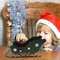 thumbnail image 5 of Gymnture 1 Set DIY Sleigh Decoration Holiday Desktop Sleigh Ornament Christmas Decoration, 5 of 7