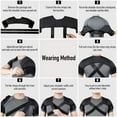 Double Shoulder Support Brace Strap Wrap Adjustable Shoulder Brace for