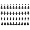 thumbnail image 4 of 40Pcs Car Push Retainer Pin Body Bumper Rivet Trim Moulding Clip Accessories Kit, 4 of 5