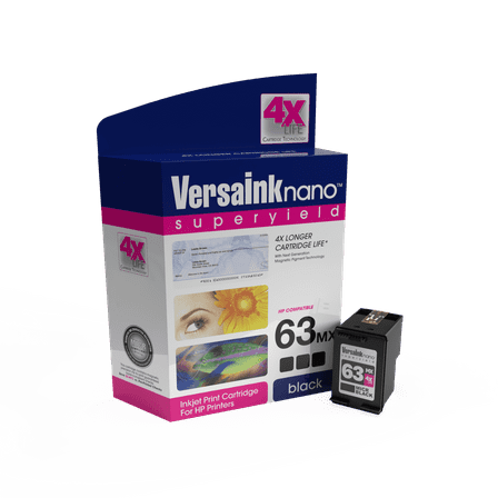 VersaInk-nano 63MX Black MICR Printer Cartridge