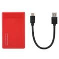 thumbnail image 1 of W25A831 2.5 Pulgadas Usb3.1 Tipo C Sata Caja De Disco Duro Antiarañazos Móvil Sin Tornillos (Rojo) Moyic EL006642-00, 1 of 6