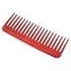 thumbnail image 4 of Peine Desenredante para Pelo Unique Bargains Ancho Diente Plástico Rojo, 4 of 6