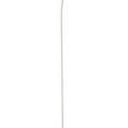 thumbnail image 3 of Benjara Torchiere Floor Lamp with Adjustable Plate Shade and Sleek Body, White, 3 of 5
